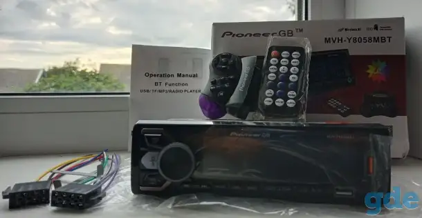 АВТОМАГНИТОЛА PIONEER MVH-Y8059MBT (MVH-Y8058MBT), фотография 1