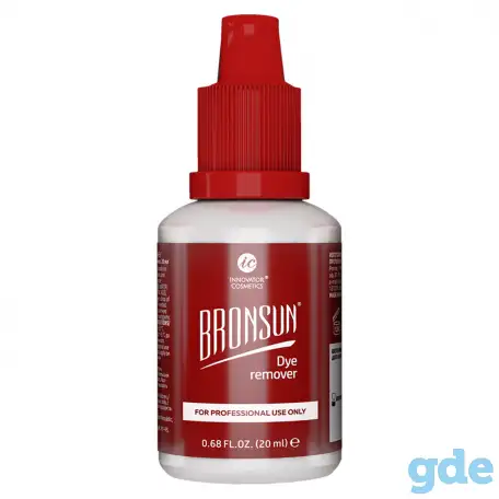Ремувер для удаления краски с кожи BRONSUN Dye remover, 20мл, фотография 1