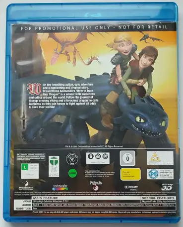 Как приручить дракона 3D (Blu-ray Disk), фотография 2