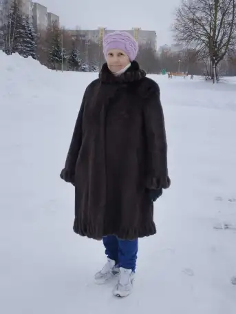 Шуба норка женская  50 размер, фотография 4