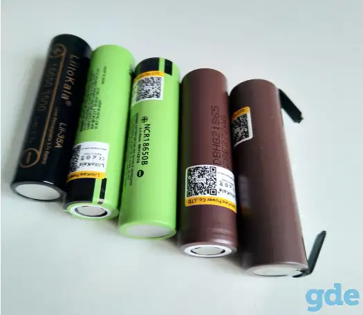 Аккумулятор 18650 lLiitokala HG2 3000mAh высокотоковый Li-Ion и BMS, фотография 1