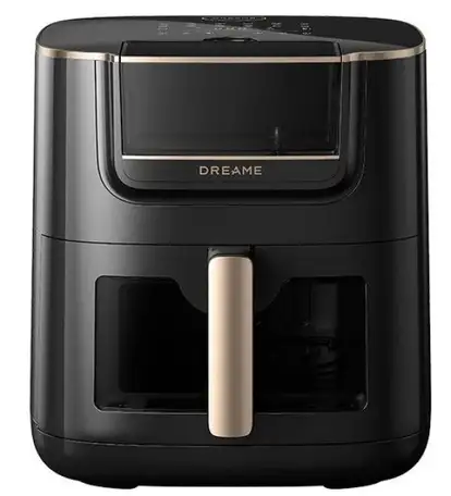 Аэрогриль (аэрофритюрница) dreame air fryer af30 (черный), фотография 1