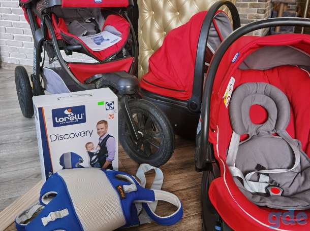 Коляска Chicco 3 в1, фотография 5