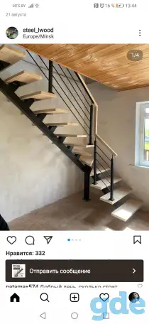 Лестницы на металлическом каркасе, фотография 10