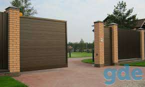 откатные ворота, фотография 2
