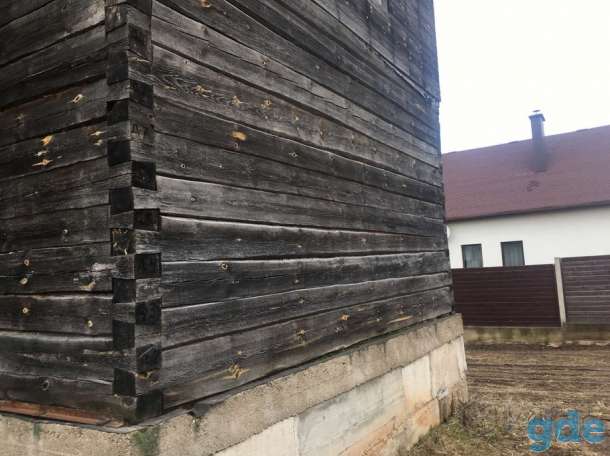 Продается готовый дом из бруса 9 на 9 , с крышей 