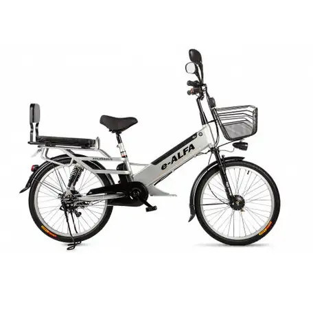 Электровелосипед green city e-alfa-l 350w, фотография 3