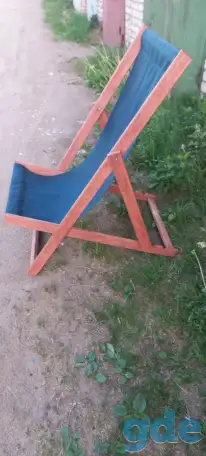 ШЕЗЛОНГ ДЕРЕВЯННЫЙ, фотография 3