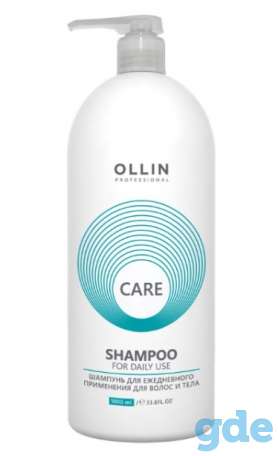 OLLIN CARE Шампунь для ежедневного применения для волос и тела, 1000мл, фотография 1