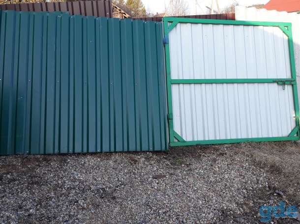Продаю бу ворота и калитку, фотография 1