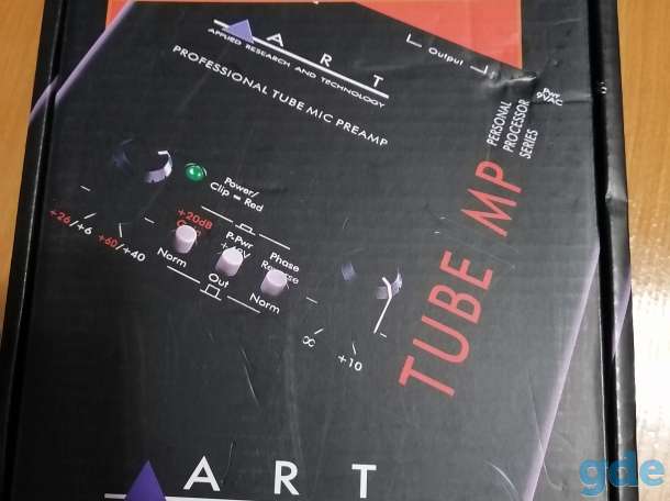 микрофонный предусилитель Art Tube Mp, фотография 1