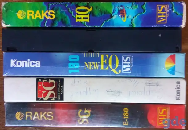 Домашняя коллекция VHS-видеокассет ЛОТ-8, фотография 4