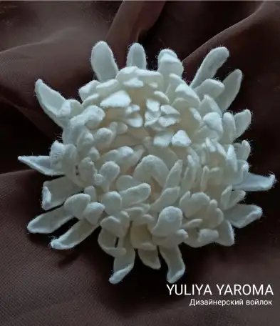 Дизайнерские украшения из войлока, фотография 8