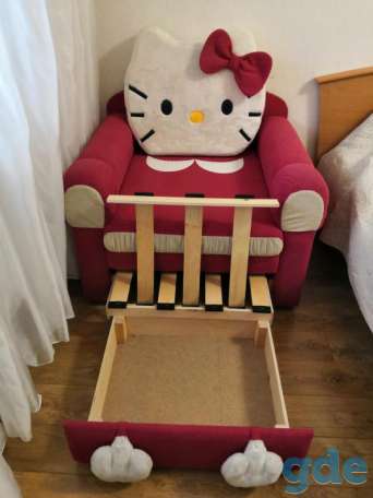 Детское кресло-кровать Hello Kitty, фотография 3
