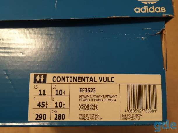 Продаю кеды Adidas continental vulc, фотография 4