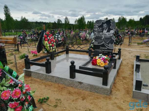 Изготовление и установка памятников из натурального гранита. Собственное производство., фотография 3