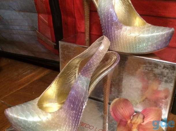 Продаю новые туфли-слингбэки Gianmarco Lorenzi 39-40 размер, фотография 1