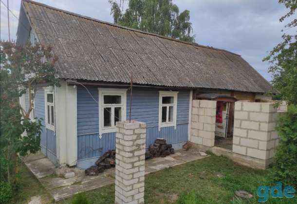 Продам дом в дер. Ужанка Несвижского района, 10 км от Несвижа. Дом 1этадный деревянный, общая 51кв.м., фотография 3