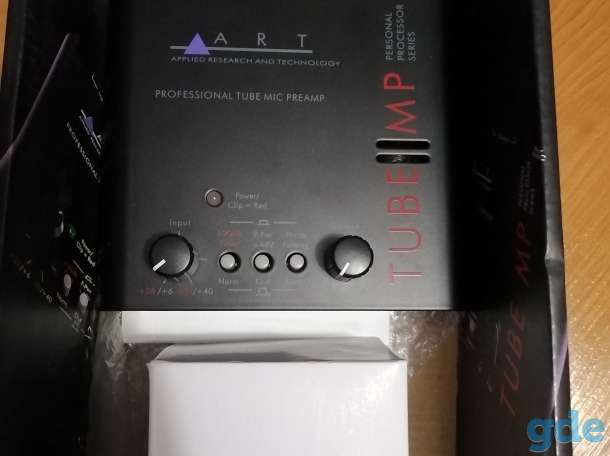 микрофонный предусилитель Art Tube Mp, фотография 2