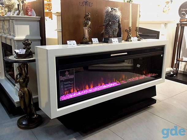 Широкий электрокамин VISION 60 LED, фотография 3