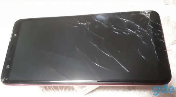 Samsung A7 pink комплект 464 замена экрана или отдам как донор, фотография 2
