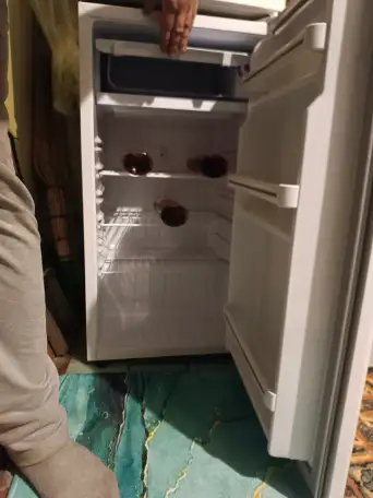 Холодильник офисный с морозилкой Renova RID-100W 100л 20кг 85см, фотография 3