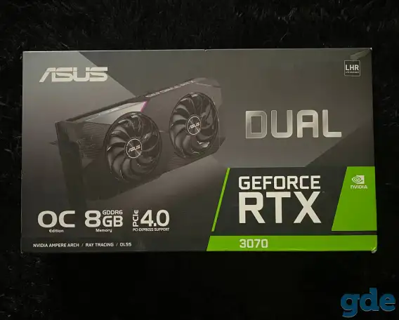 Видеокарта ASUS DUAL GeForce  RTX 3070, фотография 2