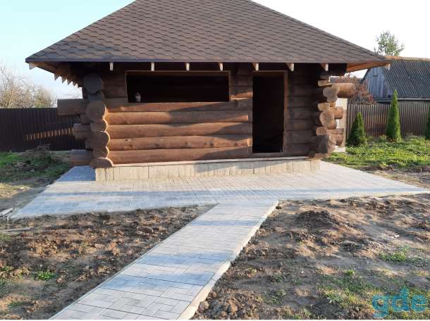 Укладка тротуарной плитки ., фотография 8