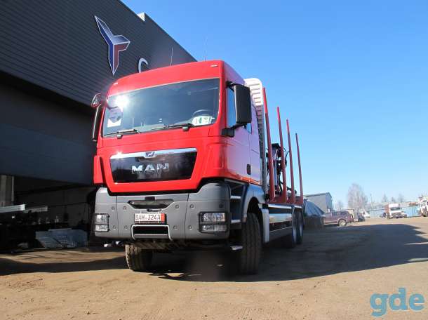 Сортиментовоз MAN TGX с манипулятором TajFun Liv, фотография 1