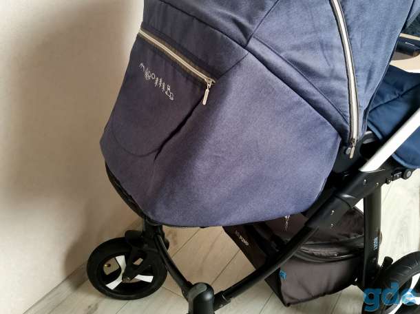 Детская коляска Baby Design Husky 2в1 плюс зимний конверт, фотография 10