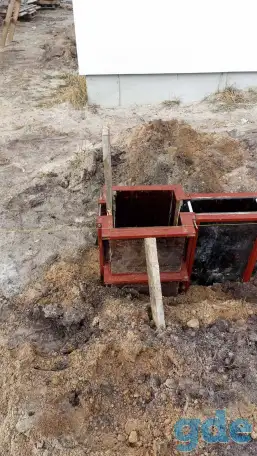 Фундамент под забор, фотография 2