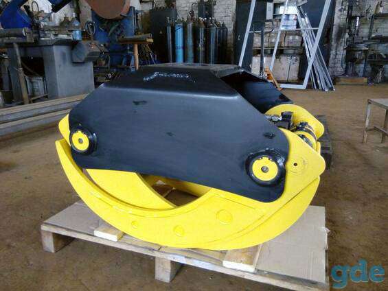 Грейферный захват двухчелюстной гидравлический АГ-035, фотография 1