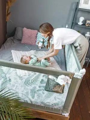 Ограждение для кровати Amarobaby Safety Of Dreams  AB-SOFD-BSR-OL-200 оливковый, фотография 5