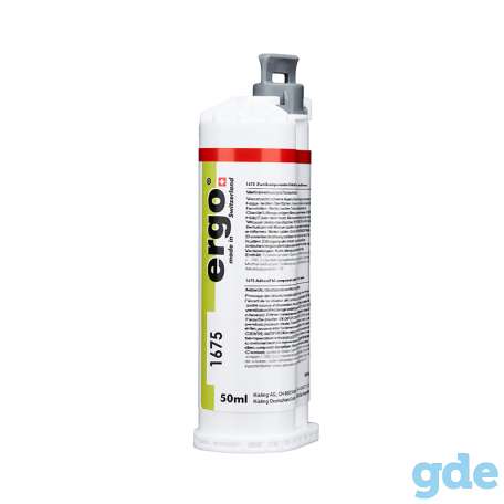 Ergo 1675 490ml Двухкомпонентный конструкционный метакрилатный клей (Аналог Plexus MA 420, 3M DP8805 Scotch-Weld и пр.), фотография 1