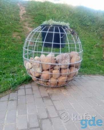 Габион (шар с камнями) сварной, фотография 2