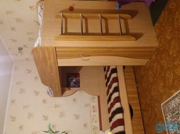 Кровать детская двухъярусная, фотография 1