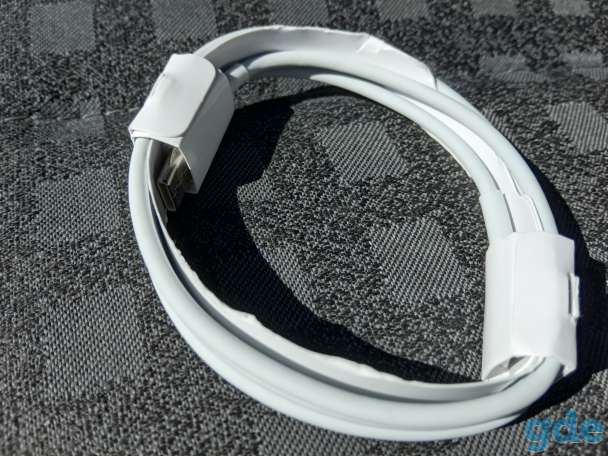 Кабель зарядка Type-C for iPhone Lightning 1 м белый, фотография 1