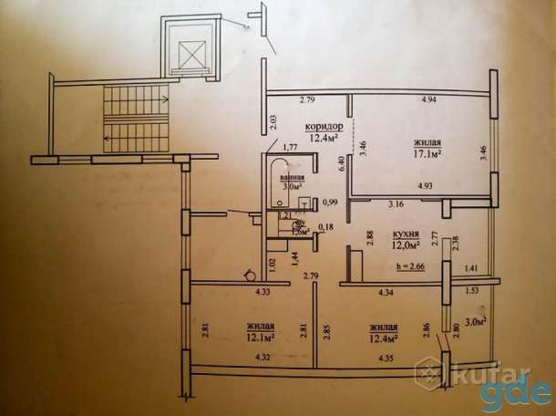 Продажа 3-х ком. квартиры Пушкина 39 г.Гродно, фотография 7
