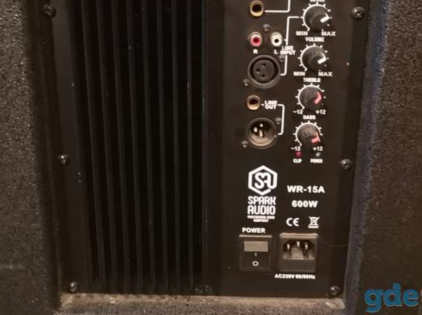 активная акустика spark audio wr-15a, фотография 1