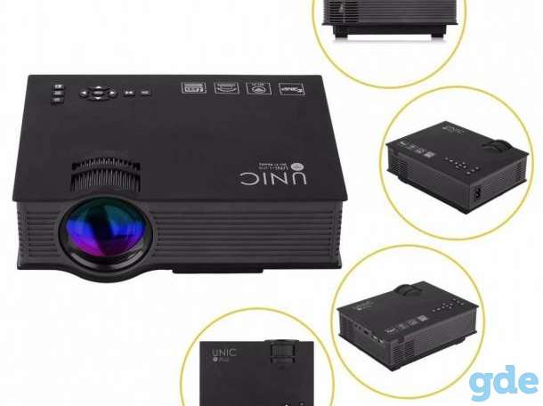 Проектор UC68, Мини LED проектор Unic UC 68 с WiFi, фотография 4