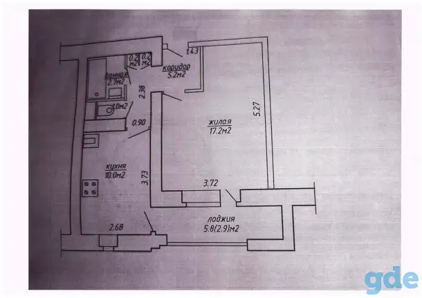 Продажа 1 комнатной квартиры в г. Минске, ул. Якубова, дом 76 (р-н Серебрянка), фотография 11