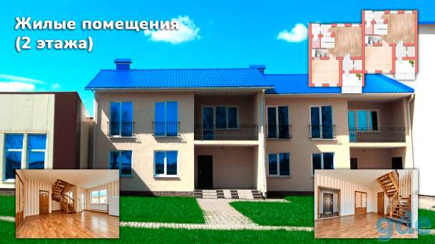 Продажа гостиничного комплекса площадью 7054.8 м2 в г. Заславль, фотография 9