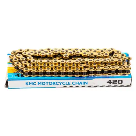Цепь kmc 420 (120l) золотая, фотография 1
