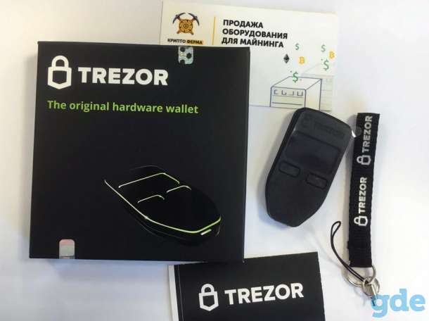 Trezor - холодный кошелек, фотография 1