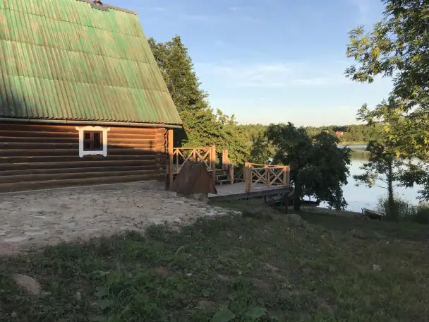 Сдам в аренду на сутки усадьбу Край Земли с баней на берегу озера, фотография 2