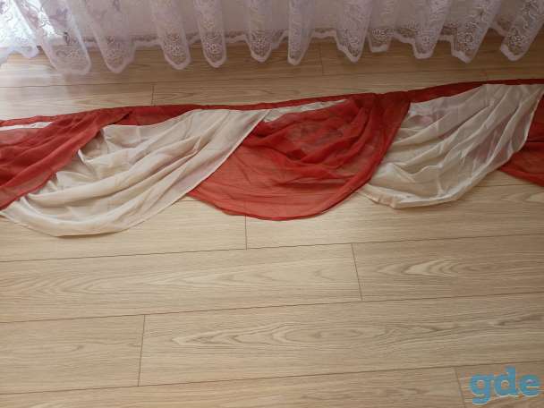 Ламбрекен шифоновый, фотография 2