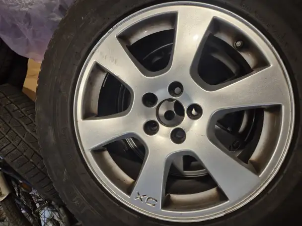 Литые диски Вольво XC60 оригинал 7.5x17, 5x108, ET55,  4 шт. Отличное состояние, фотография 1