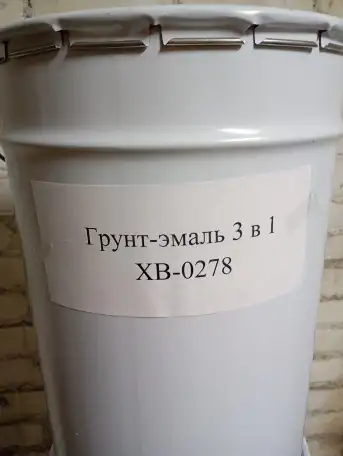 ГРУНТ-ЭМАЛЬ 3 В 1 25 КГ., фотография 1