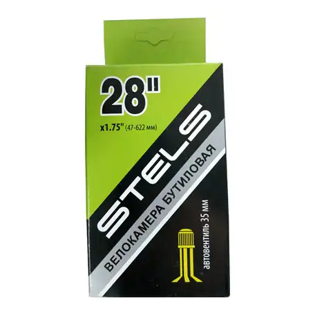 Велосипедная камера stels 28x1.75/2.125(29x1.95/2.10), фотография 1