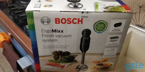 Ручной погружной блендер Bosch MS6CB61V1 1000Вт, фотография 1